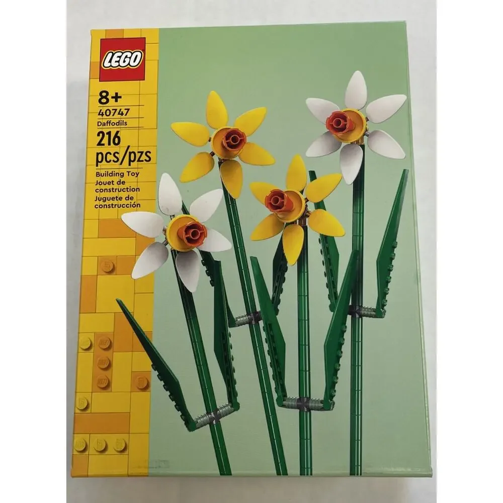 Lego botanicals daffodils